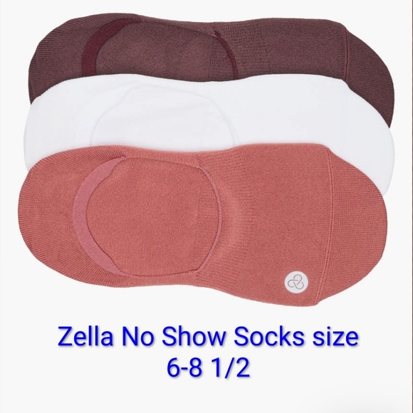 Bombas & Zella Womens Lightweight Sock Assortment 4 Pairs - Picture 2 of 7